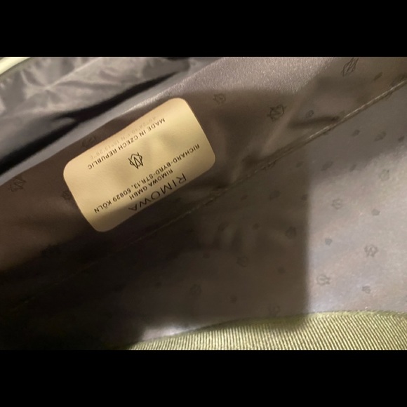 RIMOWA Carry On Luggage With Rare Dubai City Sticker Set by artist Antti Kalevi - Picture 2 of 12